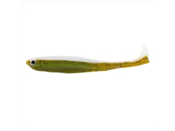 Soft Bait (simulated Bionic Cut Back T-tail) Weihe Lure Handmade Soft Bait Sold Individually Yellow