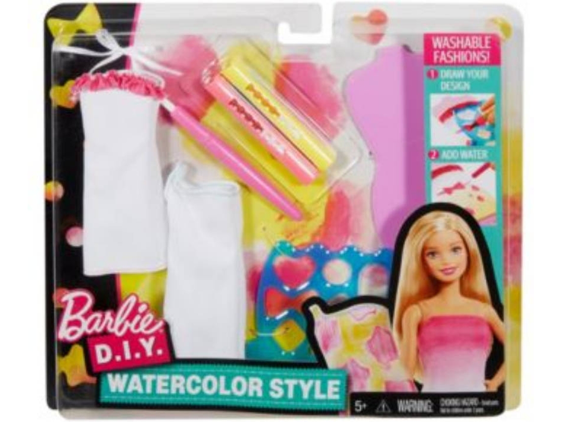 BARBIE: D.I.Y. Watercolor Style (Idade Mínima: 3)