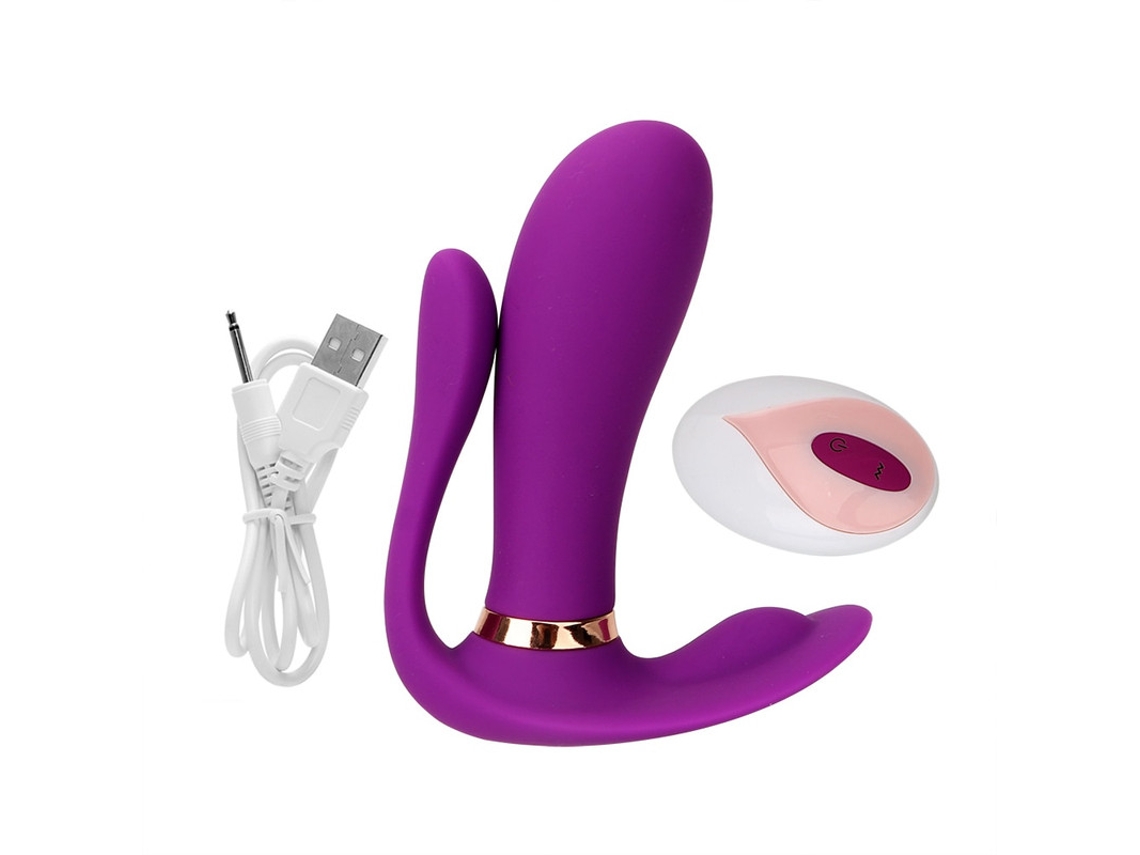 Vibrador Wearable De Controle Remoto Sem Fio Com 9 Modos De Vibrao Para Mulheres (roxo)