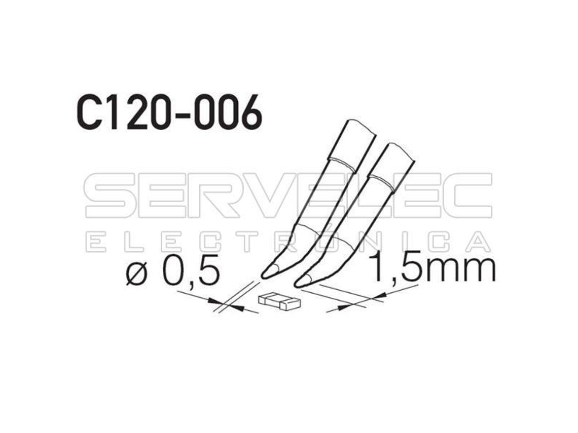 Ponta Para Ferro De Soldar Advanced 1.5X0.5Mm JBC