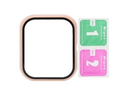 Capa de Proteção para Haylou Rs4/rs4 Plus com Vidro Temperado Pc Rosa Sakura