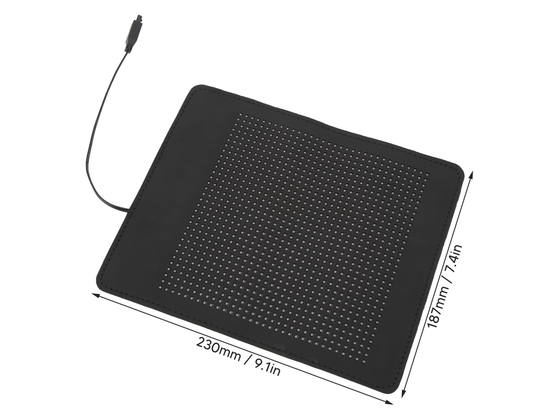 Tela Led Flexível 32x32 Controle App Bluetooth