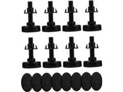 Sewacc Conjunto De 8 Pés Niveladores Ajustáveis Para Móveis, Extensores De Pernas Para Mesa, Para Ajuste Em Casa