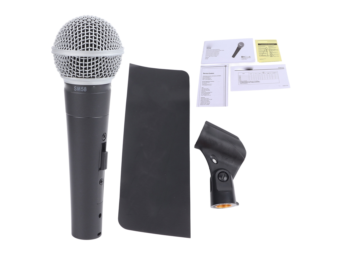 Microfone Dinâmico para performance profissional EOOCOO