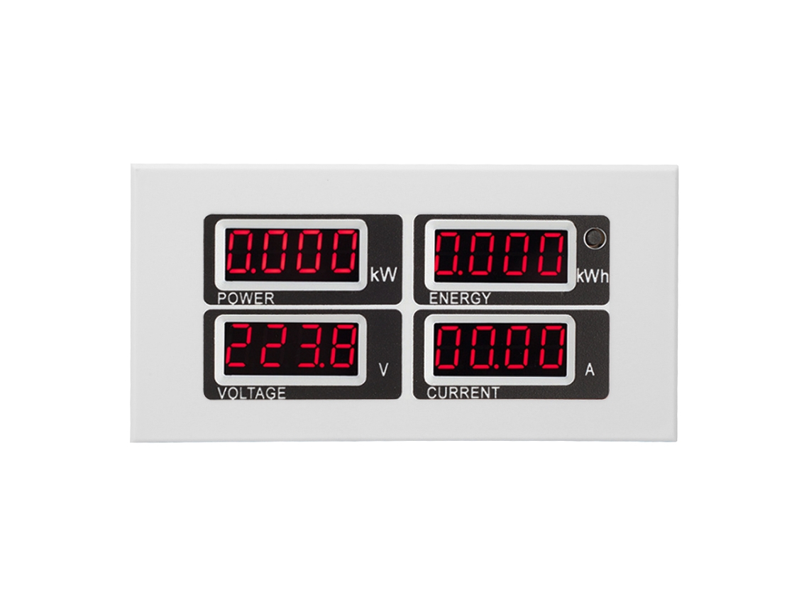 Monitor De Energia Laxiscreed Com Visor Digital Led - Volt, Ampere, Potência E Energia