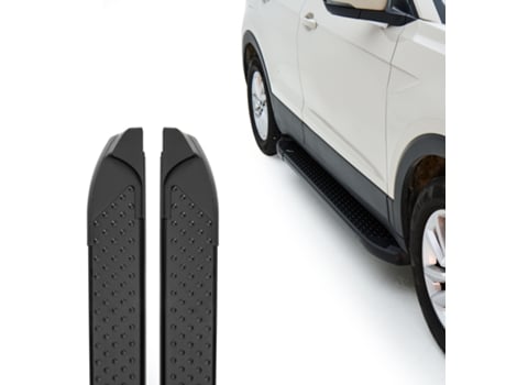 TURTLE Degrau Lateral Sapphire V1 Nissan Nv300 X82 2016 2017 2018 2019 2020 2021 2022 2023 2024 Swb Preto