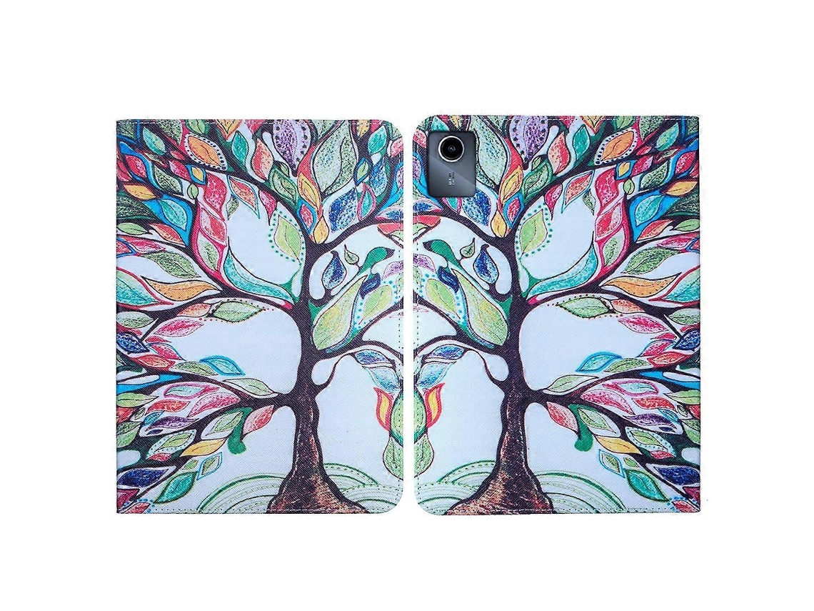 Capa De Couro Com Desenho Colorido Para Tablet Lenovo Tab M11 / Xiaoxin Pad 11 2024