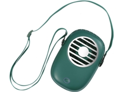 Mini ventilador de pescoço turbo para esportes, USB, compacto, 8g, S/MARCA