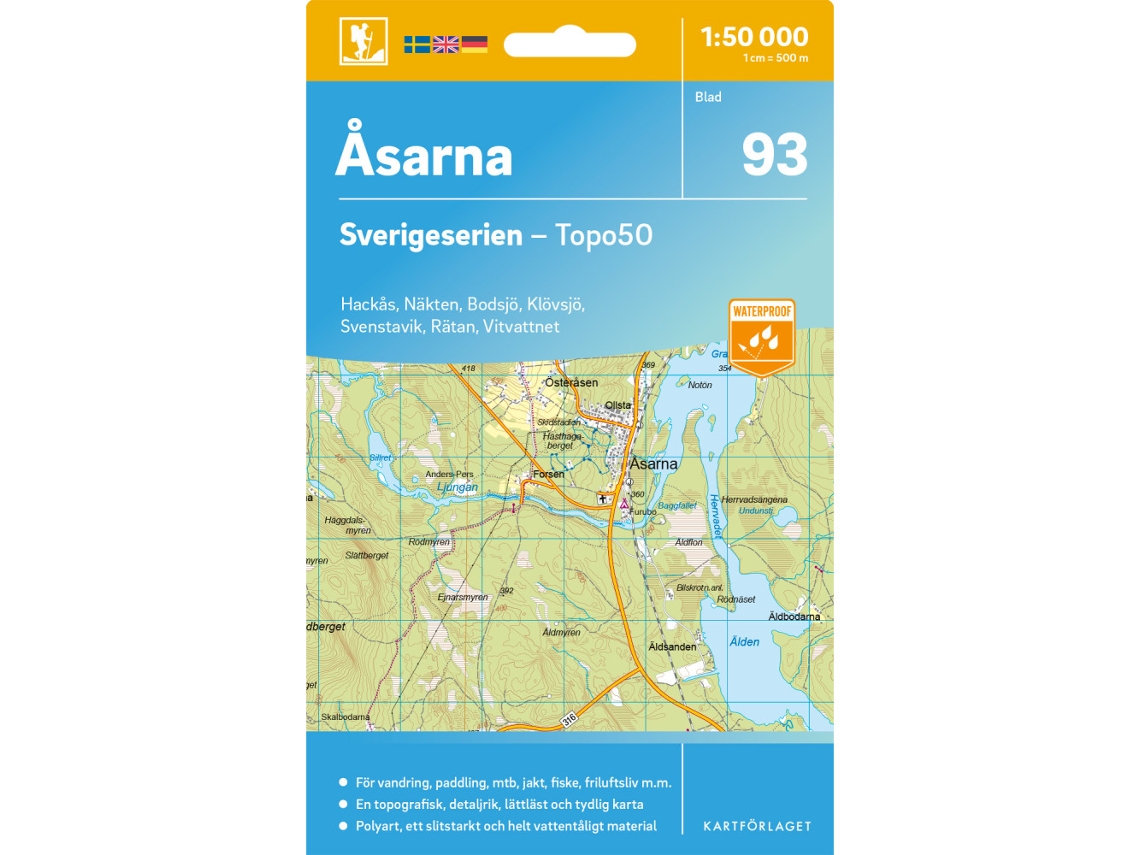 93 Åsarna Série Sueca Topo50 BRILVIBERA
