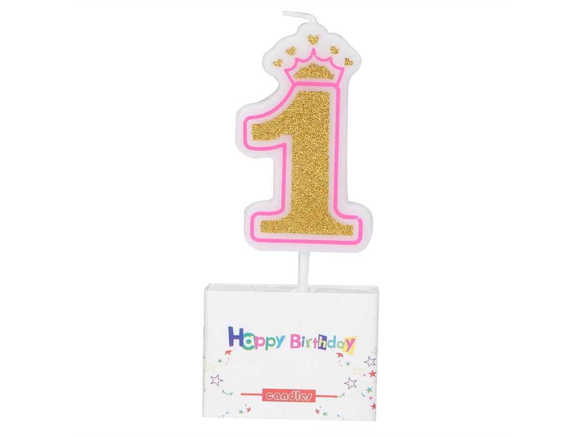 Velas de Aniversário para Meninas, Números 0 8, Sem Fumaça LAXISCREED