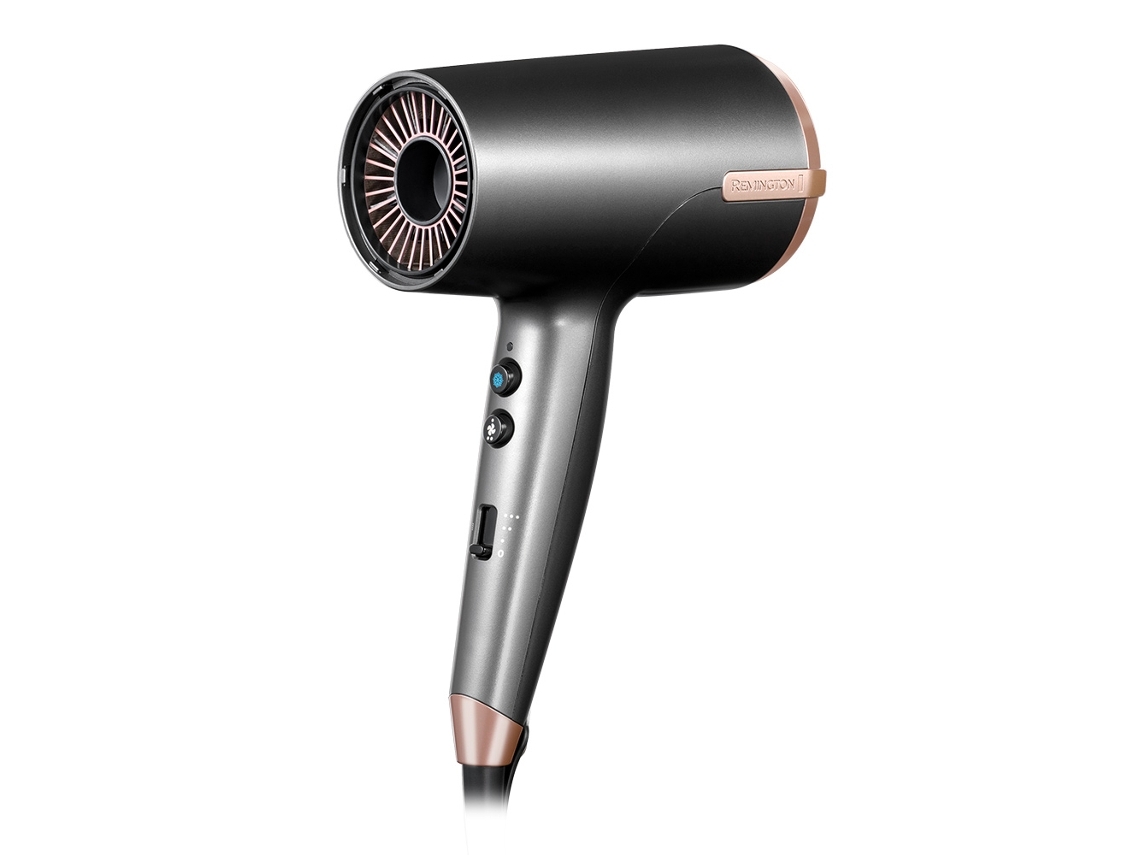 Secador de Cabelo REMINGTON D6077 E51 ONE DRY & STYLE (Outlet Grade A - 2000 W - 8 Níveis de Temperatura - Cinzento)