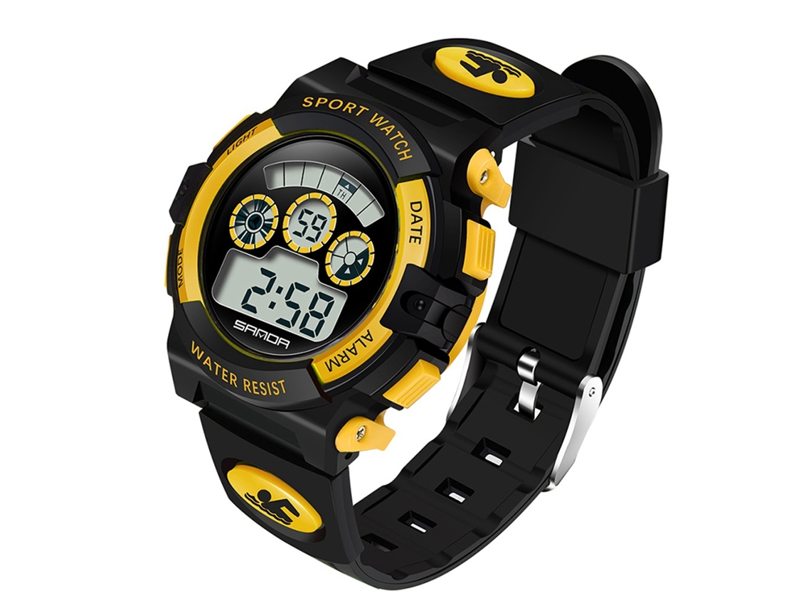 Reloj Deportivo Electrónico Sanda Unisex Con Pantalla Digital Analógica Y Retroiluminación