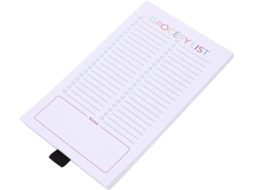 Bloc-notes Magnétique Léger Et Imperméable En Papier, Carnet Destacável Para Listas De Cursos E Planejamento