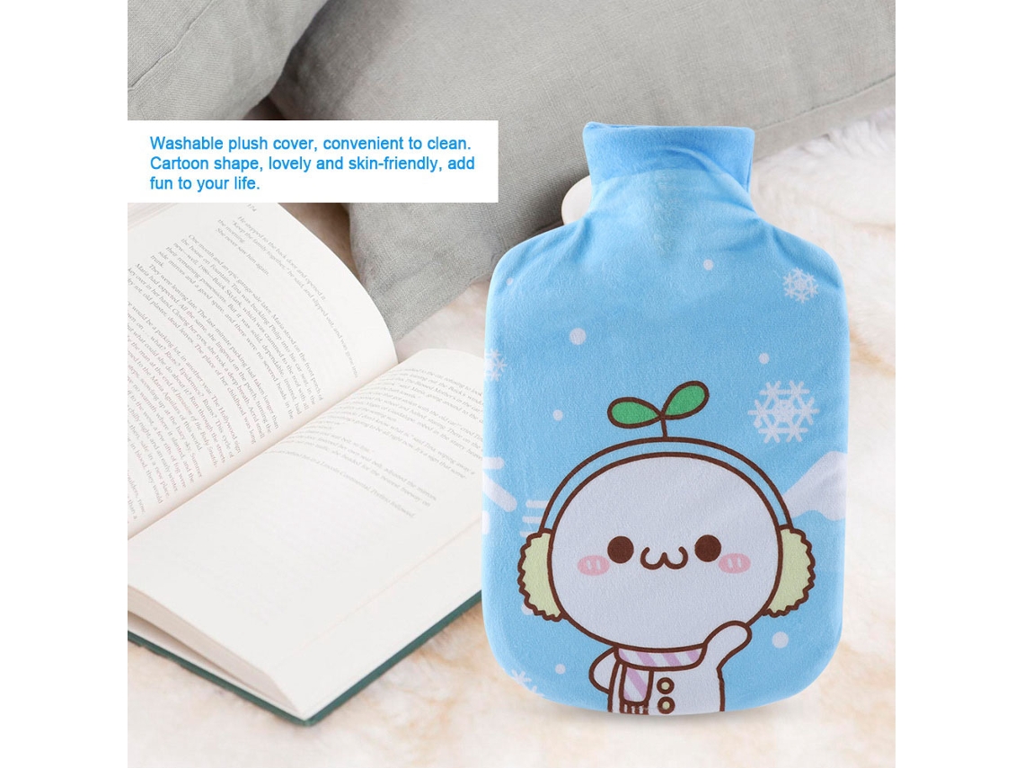 Bolsa De Água Quente Laxiscreed Estilo Galinha Azul, Aquecedor Para Inverno, Lavável E Removível