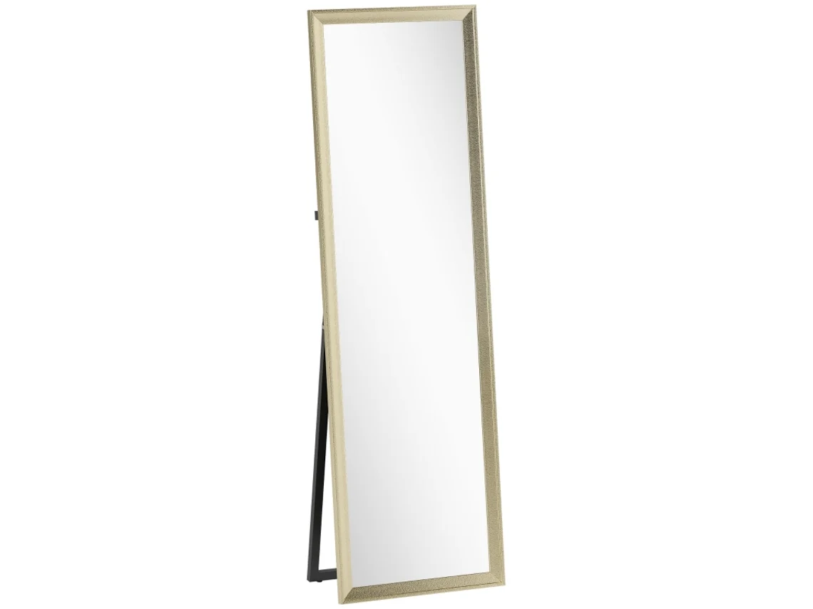 Espelho Corpo Inteiro Flexível Dourado 160x50cm VELTRIX