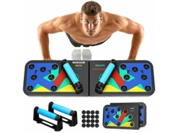 Prancha De Flexão 12 Em 1, Equipamento De Fitness Dobrável Para Musculação Doméstica Aquaforge (l)