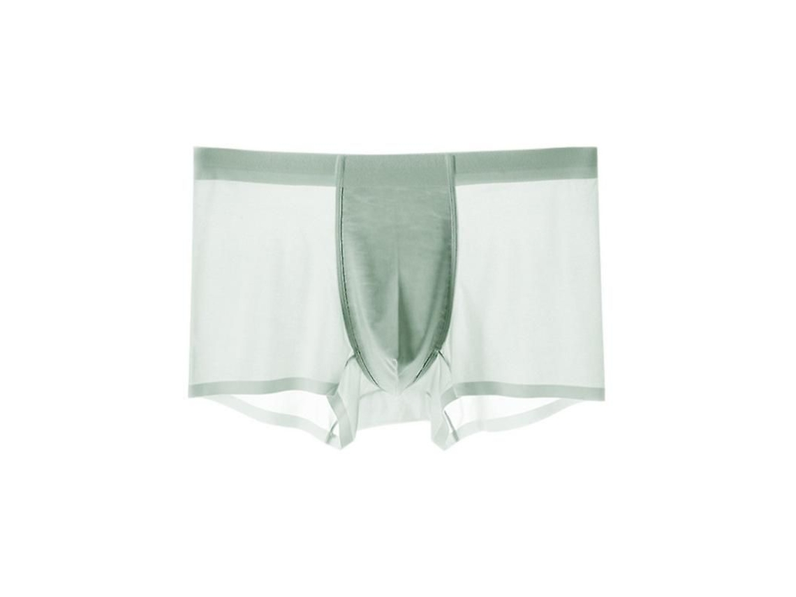 2026 roupas Intimas Masculinas de Seda de Gelo Respiráveis Absorventes de Suor Secagem Rápida para Esportes e Ginástica