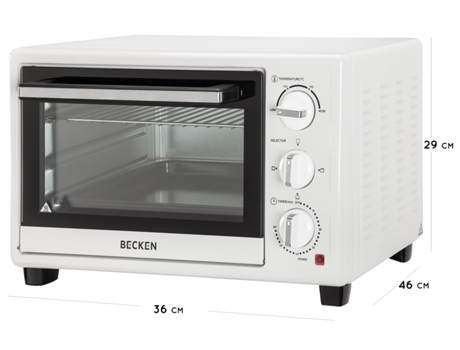 1380 W BECKEN Mini Horno BMO4136-20 L