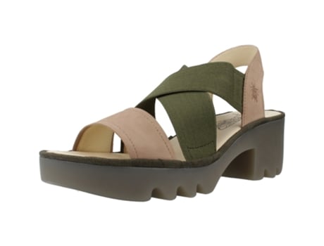 Sapatos de Mulher FLY LONDON Thalia Tecido Castanho (39)