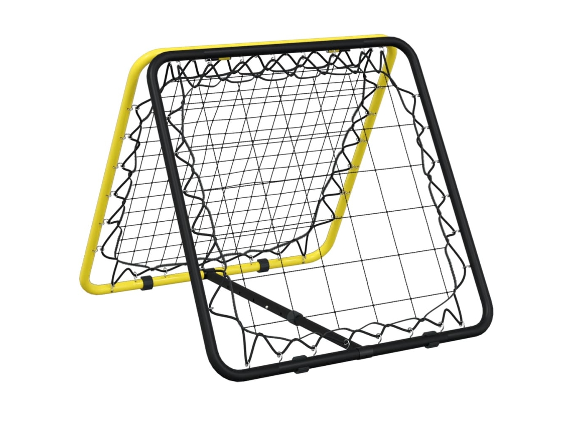 Football Rebounder, Football Rebounders Vidaxl Preto Aço