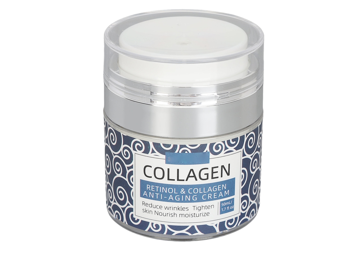 Creme Facial Colágeno Com Hidratação Profunda E Redução De Linhas De Expressão