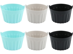 Silicone Ramekins para Air Fryer, 6 Pcs ZYBLSSBB