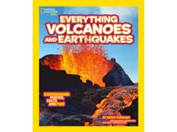 Livro Everything Volcanoes and Earthquakes de Kathy Furgang (Inglês)