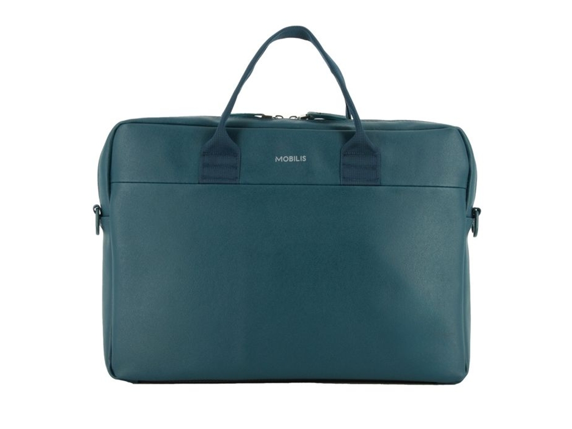 Bolsa Para Laptop De 11 A 14 Polegadas, Bolsa De Ombro Para Pc/tablet, Compatível Com Macbook De 13 Polegadas, Aparência De Couro, Azul Prussiano