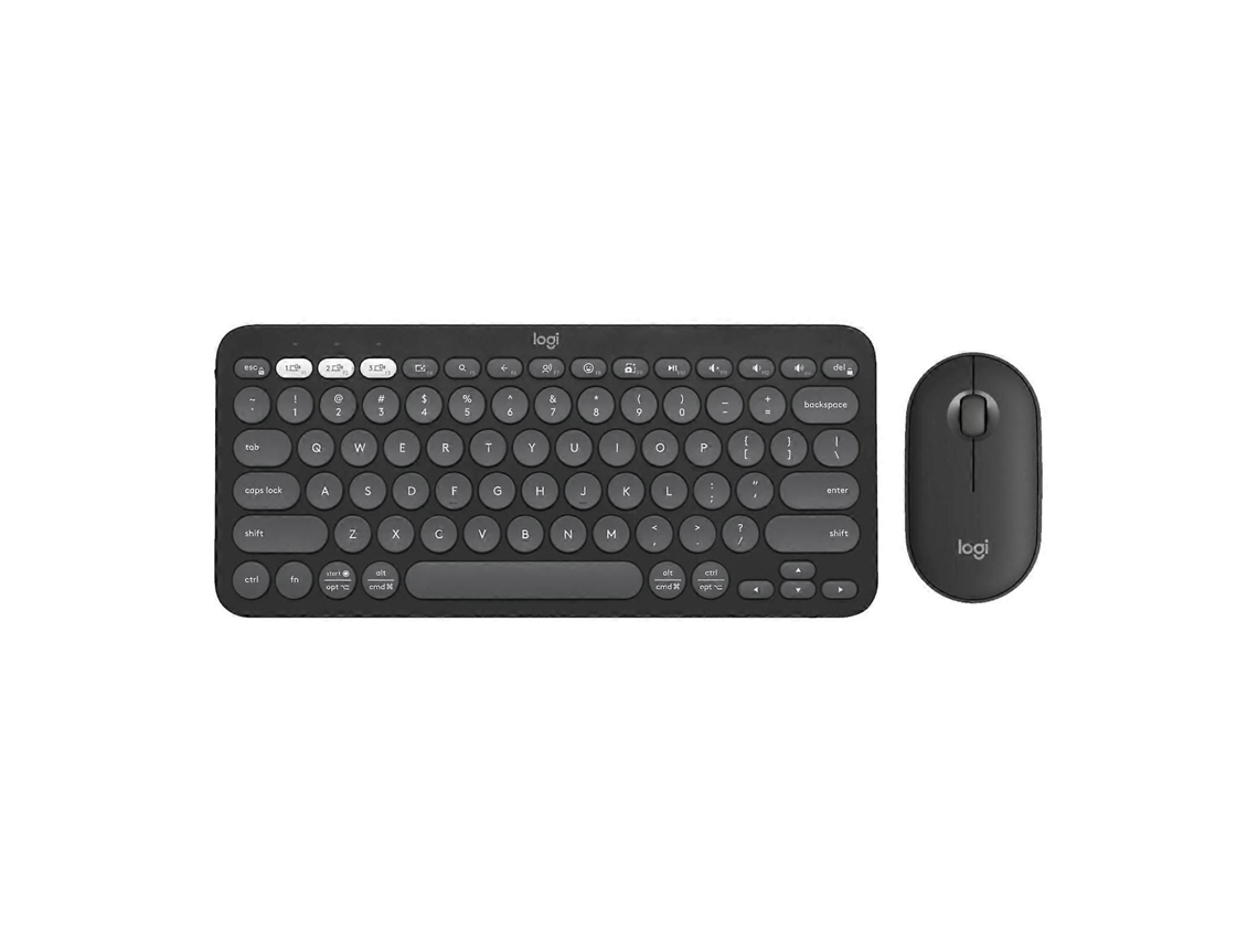 Conjunto de Teclado e Mouse Sem Fio Bluetooth TAISHENGDA