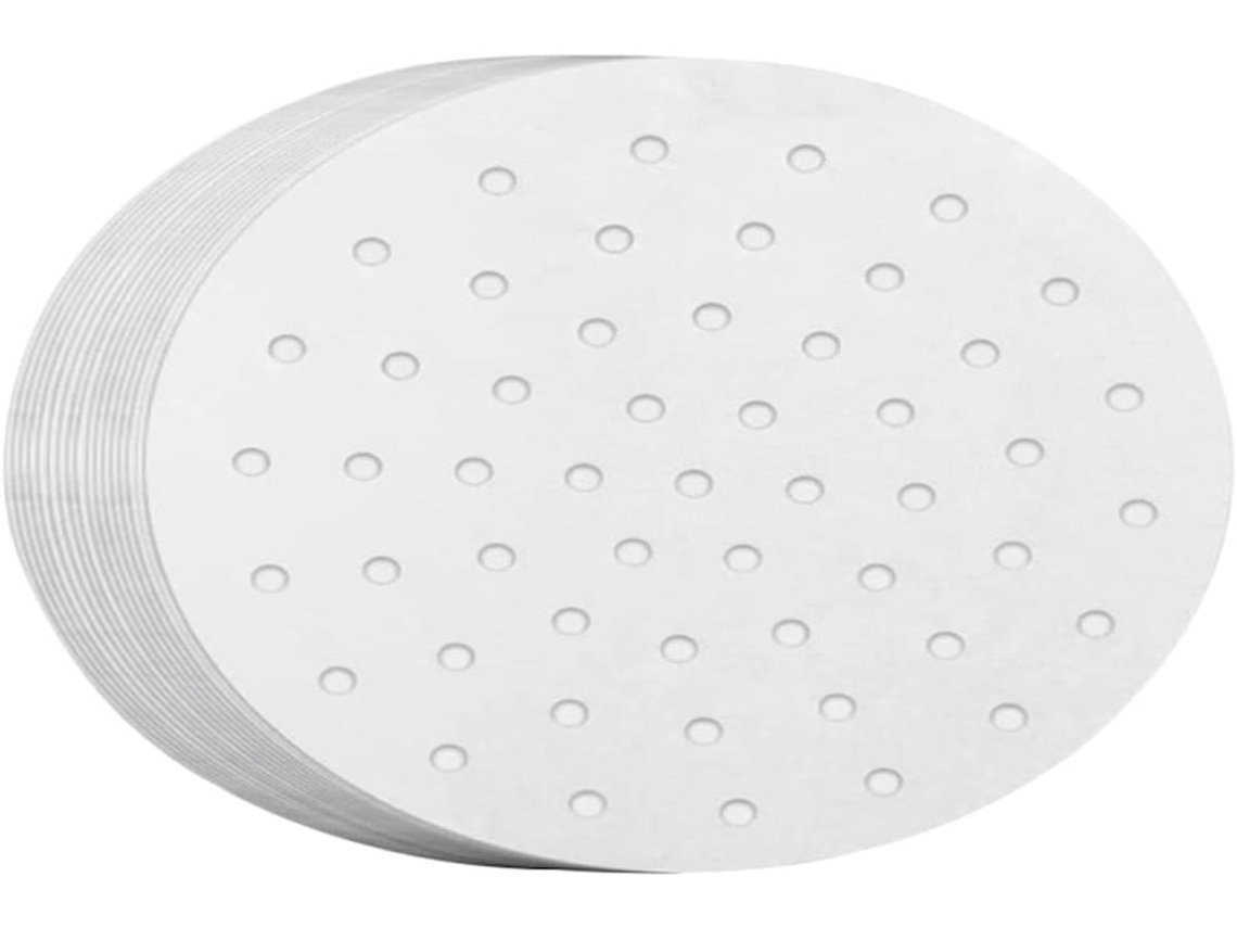 Lurelia Papel Para Vapor, 200 Unidades, Redondo, Para Cozedura A Vapor