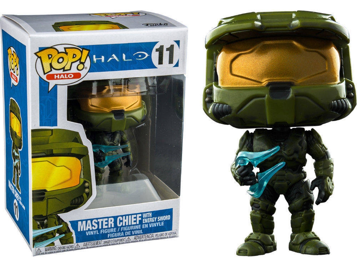 Figura Vinil FUNKO POP! Halo Master Chief With Energy Sword Worten.pt
