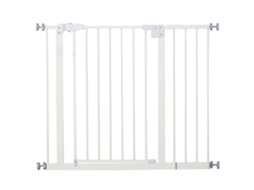Porta para cães com sistema de fechamento automático, comprimento ajustável, 74-97,5x76,2cm BRANCO | S/MARCA