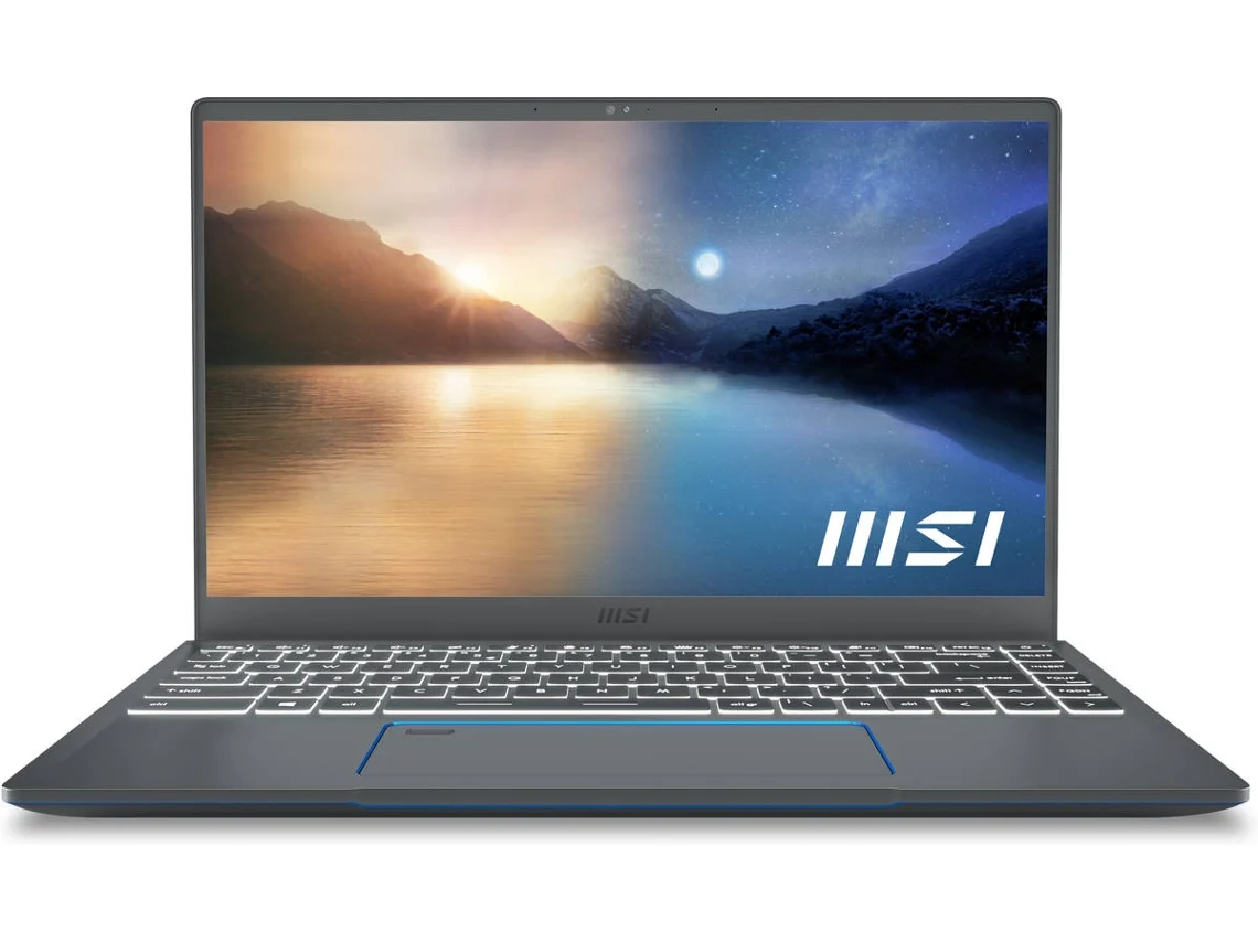 Portátil MSI Prestige 14 A11SC-008PT (14'' - Intel Core i7-1185G7 - RAM: 16 GB - 1 TB SSD - NVIDIA GeForce GTX 1650)