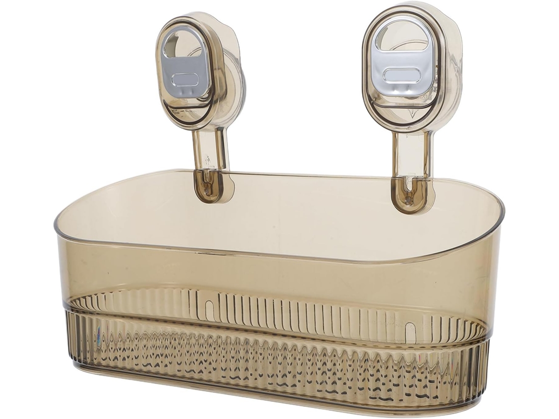 Organizador De Ventosas Solustre Sem Furos Para Banheiros E Cozinhas, Com Grande Capacidade E Feito De Borracha Abs