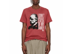 Rockinstone Godfather No Apologies Heather Red Adult T-shirt Size:xxxl