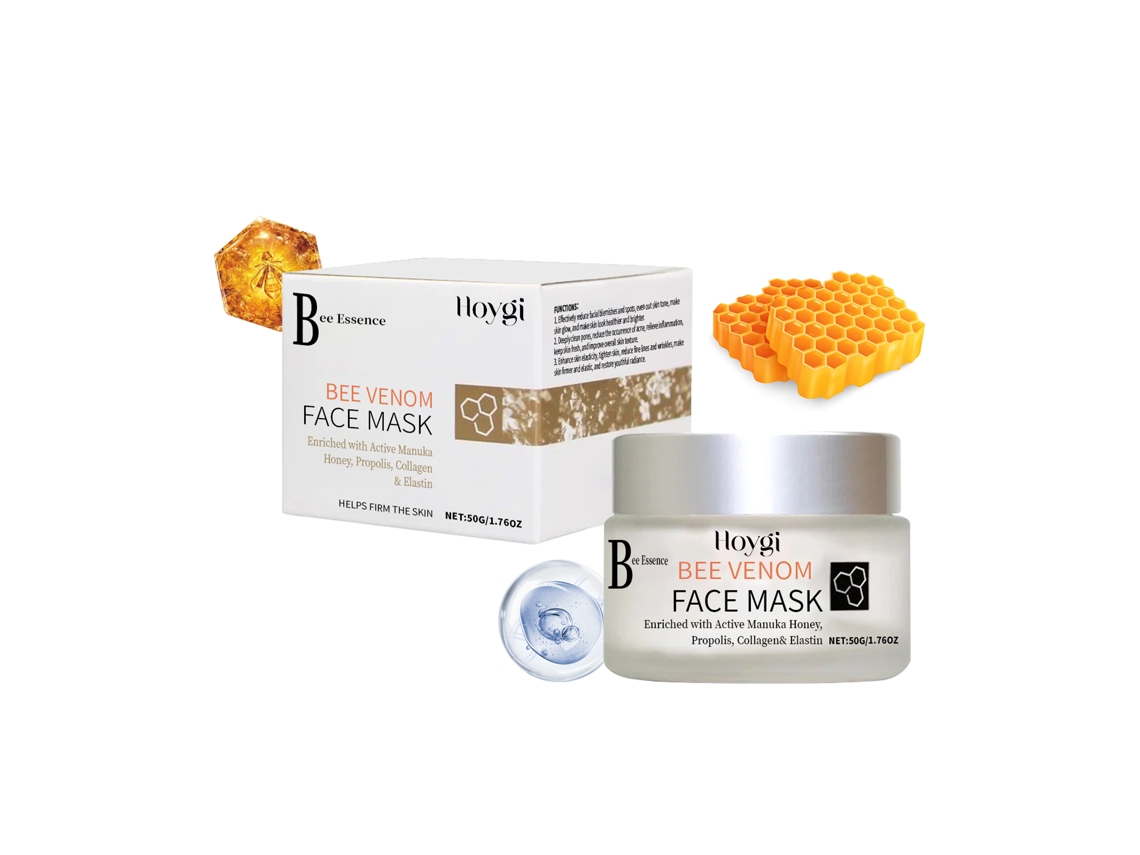 Máscara Facial Veneno Abelha Cuidado Diário