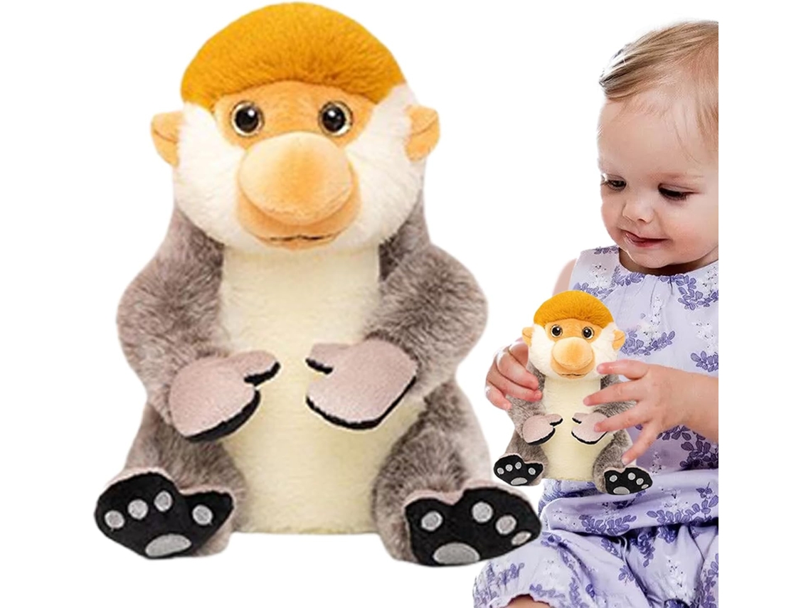 Macaco De Pelúcia Macio E Fofo - Brinquedo Infantil