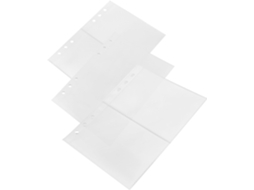 Hemobllo Recharge Para Álbum De Fotos Páginas Transparentes Compartimentos Simples Para Proteção E