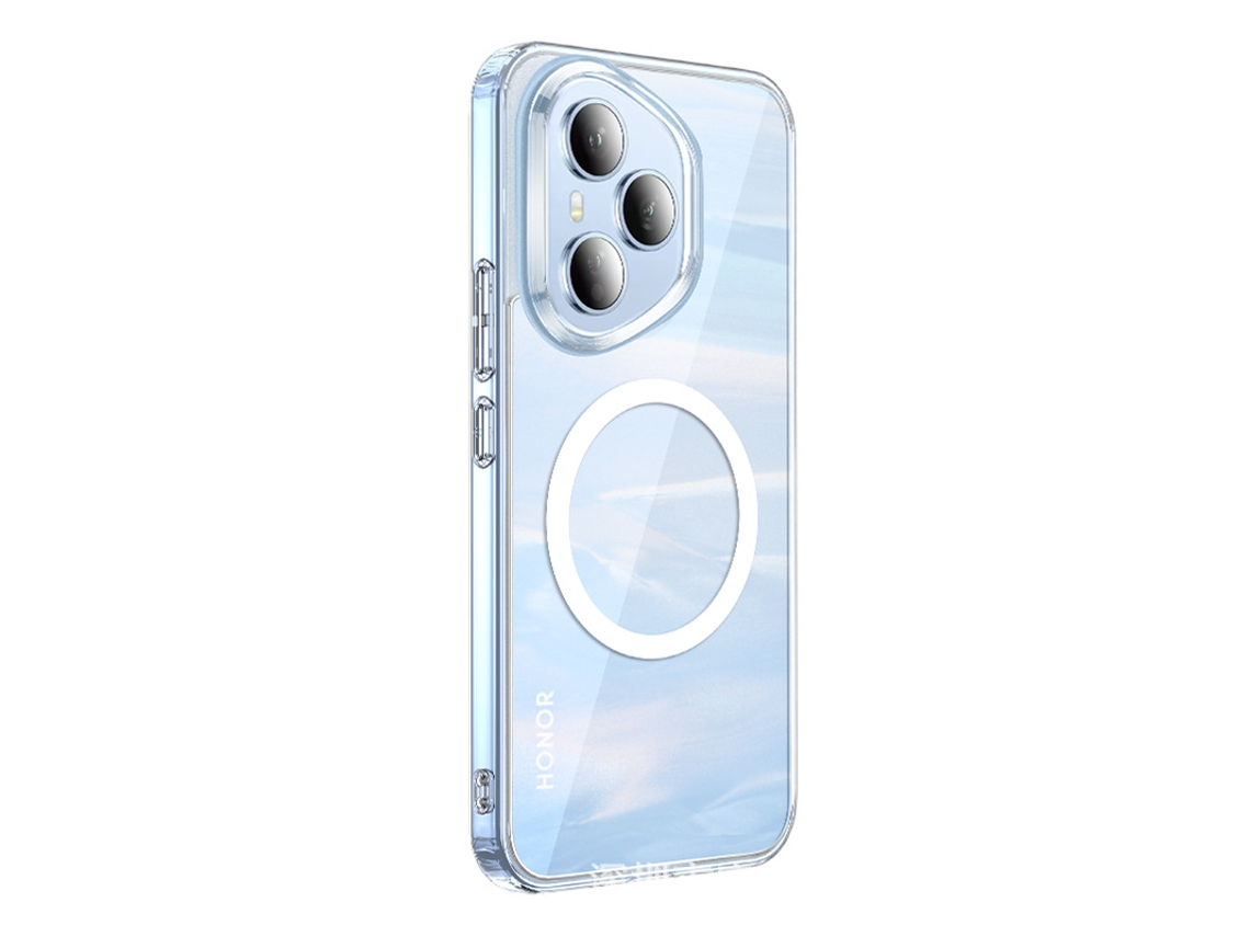 Adequado Para Capas De Celular Huawei, Evitando Quedas.cristal De Gelo Transparente - Fixação Magnética - Honor Magic7