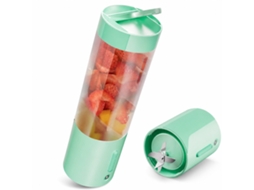 Liquidificador Portátil Elétrico Sem Fios, Copo Para Sumos De Fruta, Azul