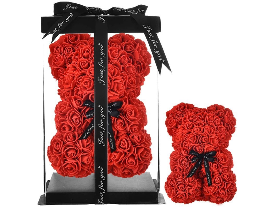Oso de Rosas Linjou para Regalos BRILVIBERA