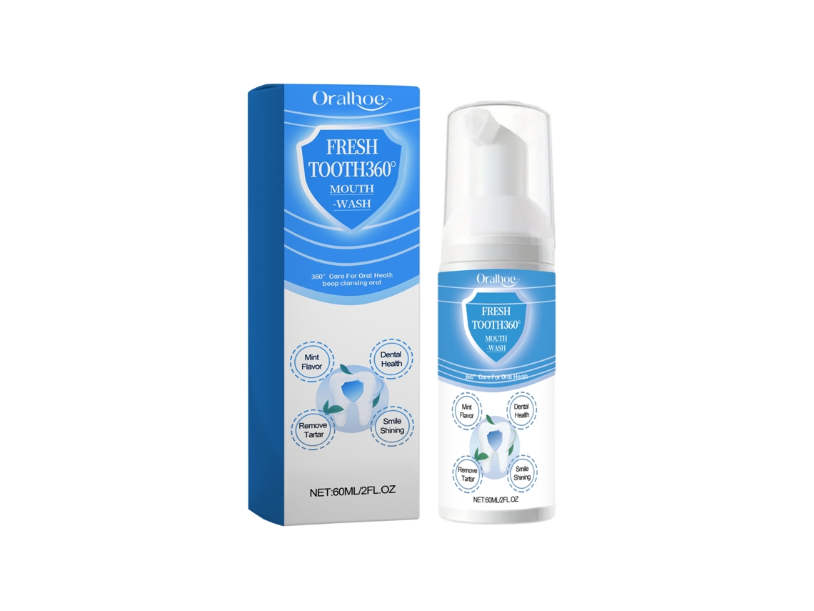 Mousse De Limpeza Bucal Eficaz Diária