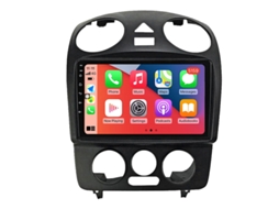 Auto Rádio Carro Bluetooth Autoradio 8GB RAM 128G ROM CarPlay Navegação GPS Ecrã Táctil RoverOne para Volkswagen Beetle A4 2002-2011  