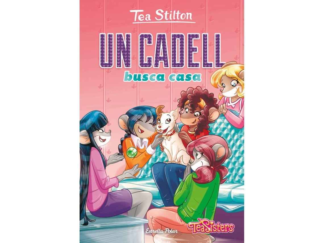 Livro Un Cadell Busca Casa de Tea Stilton (Catalão)