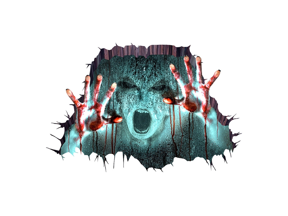 Laxiscreed Stickers De Maquilhagem Facial Divertida E Horror Para Personalizar O Seu Makeup