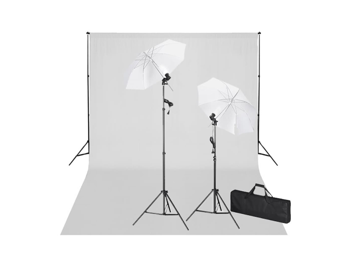 Studio Kit, Studio Kits Vidaxl Preto Alumínio (n/a)