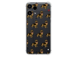 Capa Tumundosmartphone De Silicone À Prova De Choque Para Nothing Phone 3a Lite 5g Com Estampa De Cachorro 09 Desenhos