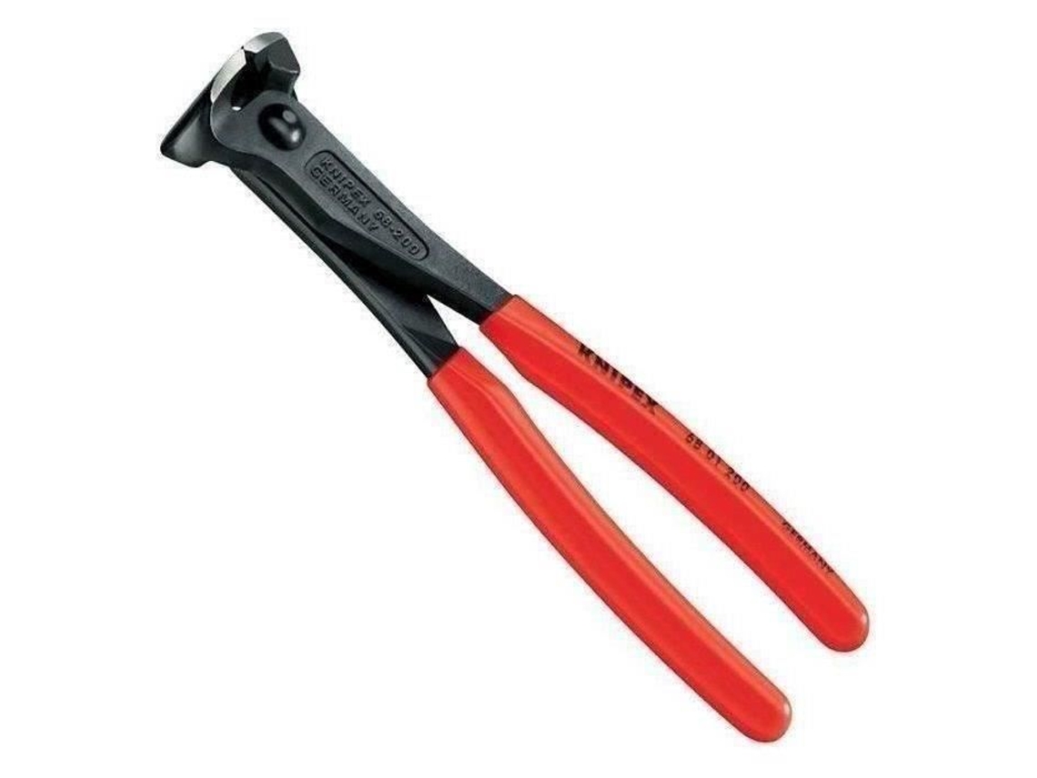 Alicate De Corte Knipex Frontal 180 Mm Pvc Preto