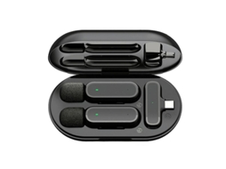 K63 Um Ou Dois Microfones De Lapela Sem Fio, Especificação Interface Tipo C Aquaforge