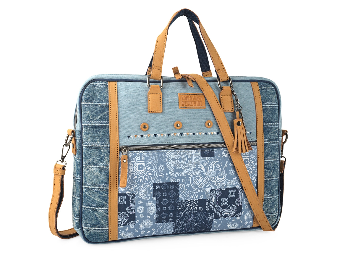 Bolsa feminina para computador LOIS Arcadia azul